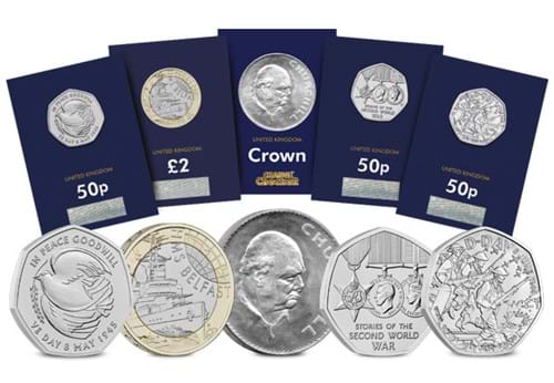 2025 WWII Coin Set Images Change Checker DN 1