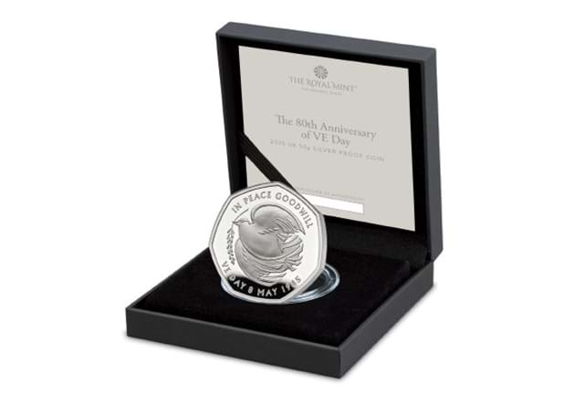 2025 80Th Anniversary Of VE Day 50P Product Images DN 6