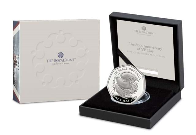 2025 80Th Anniversary Of VE Day 50P Product Images DN 7