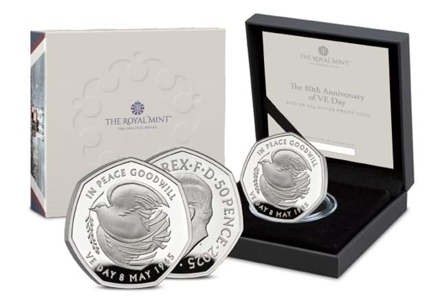 2025 80Th Anniversary Of VE Day 50P Product Images DN 8