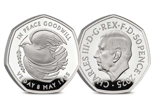 2025 80Th Anniversary Of VE Day 50P Product Images DN 5