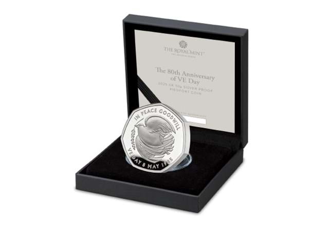 2025 80Th Anniversary Of VE Day 50P Product Images DN 10