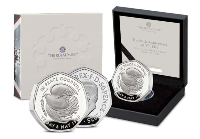 2025 80Th Anniversary Of VE Day 50P Product Images DN 12