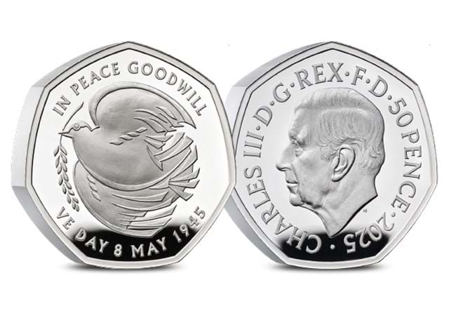 2025 80Th Anniversary Of VE Day 50P Product Images DN 9