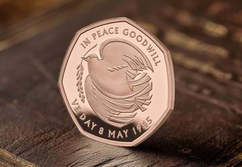 2025 80Th Anniversary Of VE Day 50P Product Images DN 15