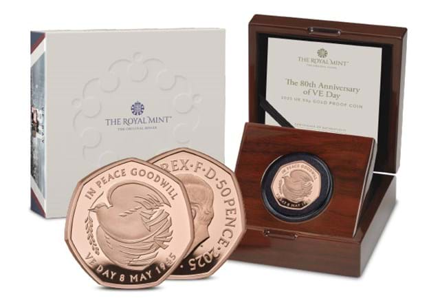 2025 80Th Anniversary Of VE Day 50P Product Images DN 18