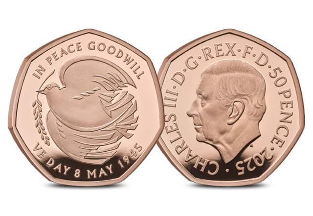 2025 80Th Anniversary Of VE Day 50P Product Images DN 14