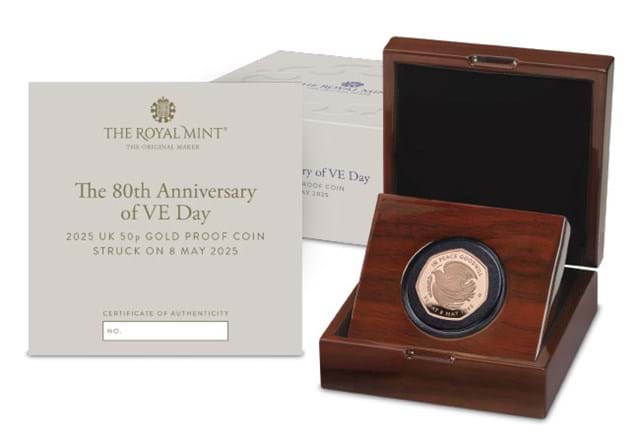 2025 80Th Anniversary Of VE Day 50P Product Images DN 22