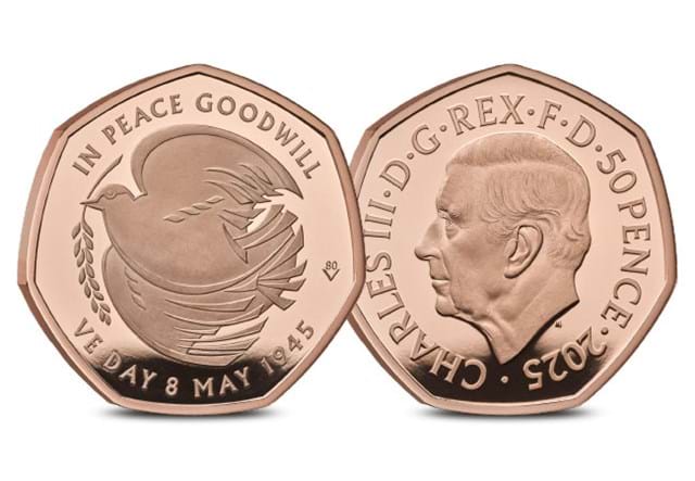 2025 80Th Anniversary Of VE Day 50P Product Images DN 19