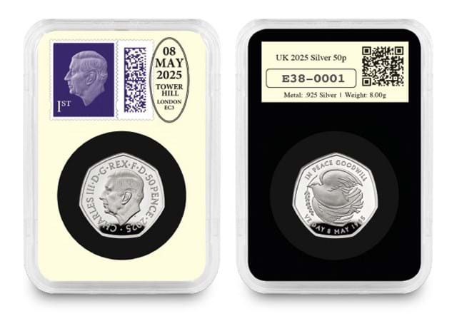 2025 Datestamp VE Day Silver Pair Product Images DN 1