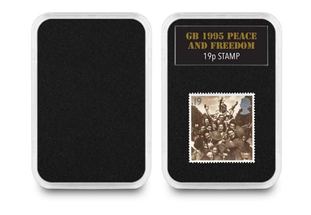 GB 1995 Peace And Freedom 19P Stamp In Everslab