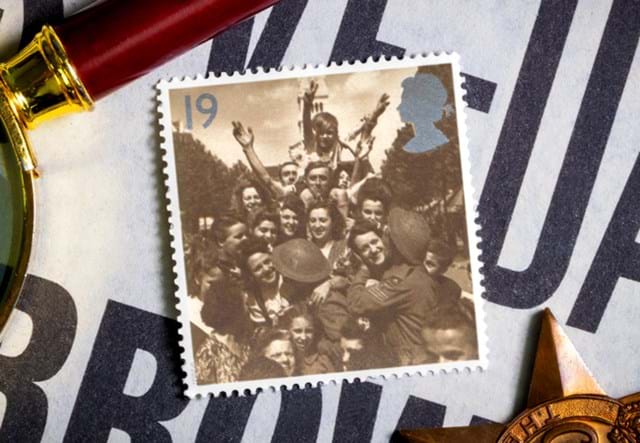 VE Day Stamp Lifestyle