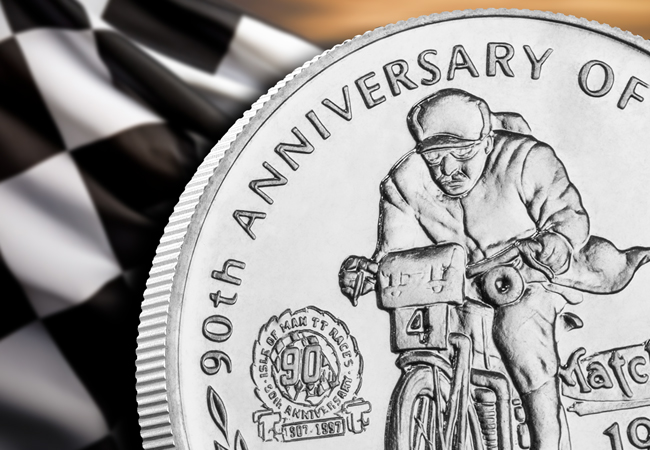 The 1997 Isle of Man TT Racing Crown Coin