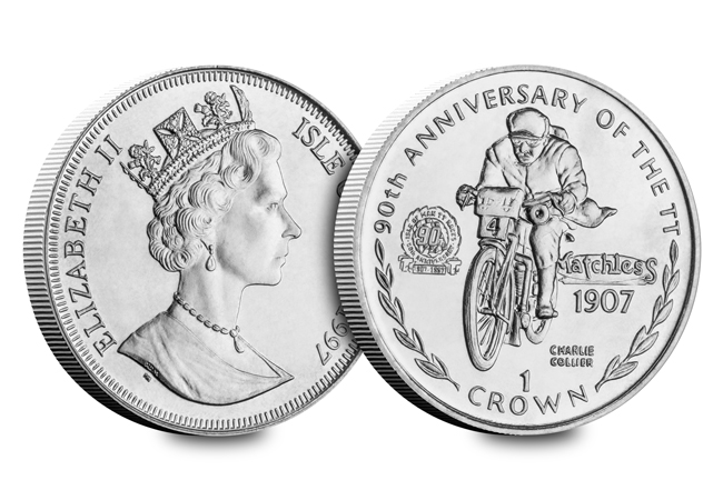 The 1997 Isle of Man TT Racing Crown Coin