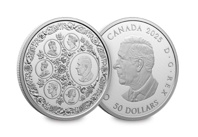Canada 2025 Legacy Of The Crown Silver 5Oz Coin Images (DY) 2