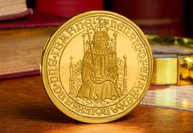 Gold Replica Coins Henry VII Lifestyle Rev
