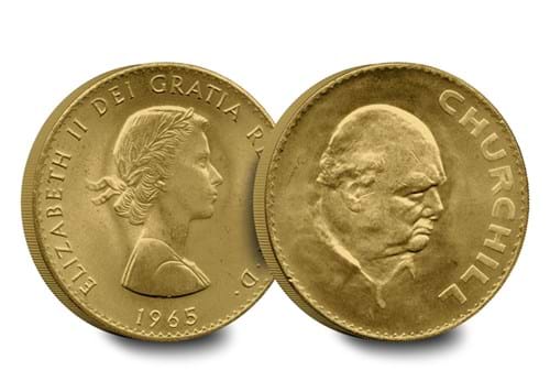 Gold Plated Churchill Crown Product Page