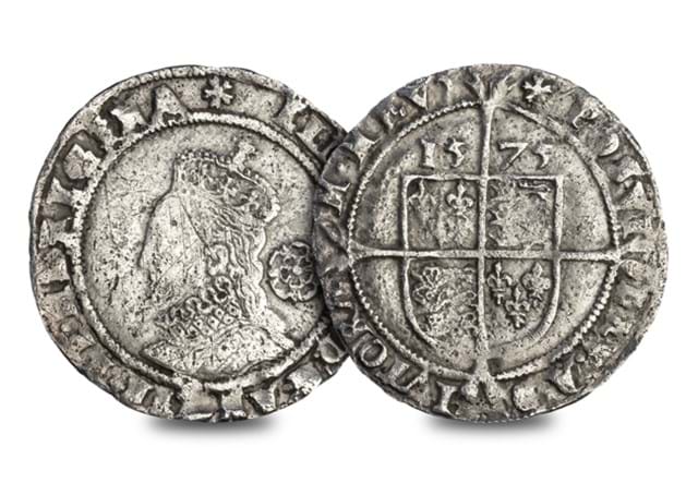 Elizabeth I Silver Sixpence All Obv Rev