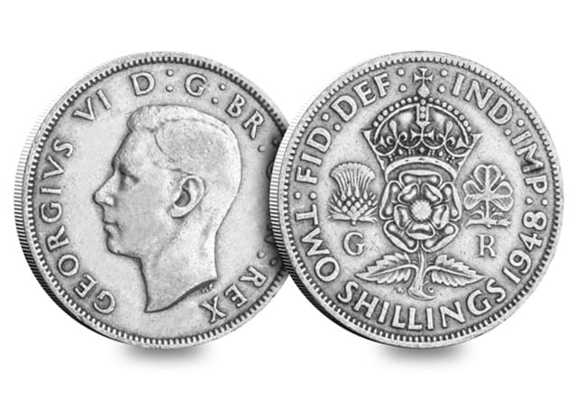 1948 Two Shilling Obv Rev