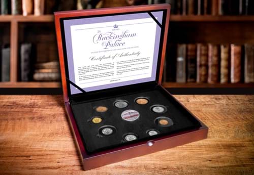 Buckingham Palace Historic Coin Set Lifestyle 01