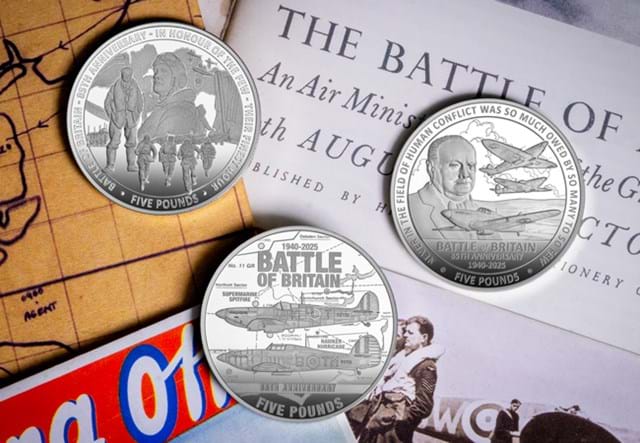 Battle Of Britain Silver £5 Set Lifestyle 01