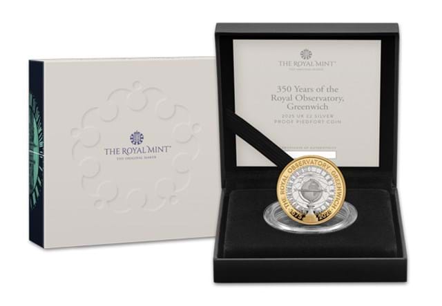 UK 2025 Greenwich Royal Observatory £2 Coin Range CL 14