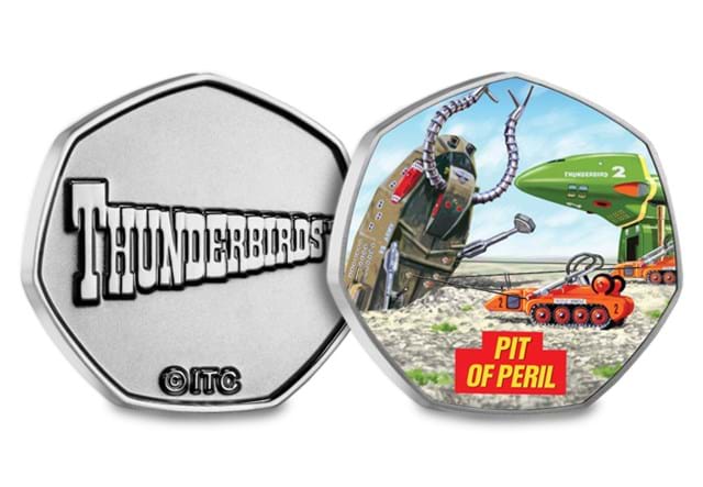 Thunderbirds Medals Pit Of Peril Obv Rev