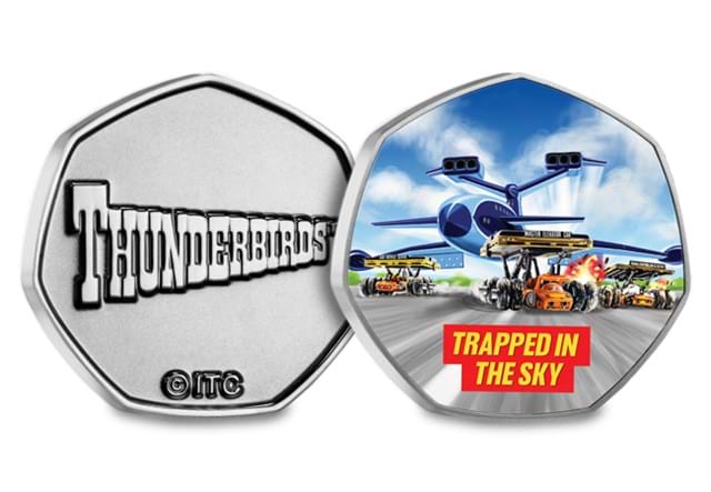 Thunderbirds Medals Trapped In The Sky Obv Rev