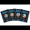 Thunderbirds Medals All Rev In Blister Card