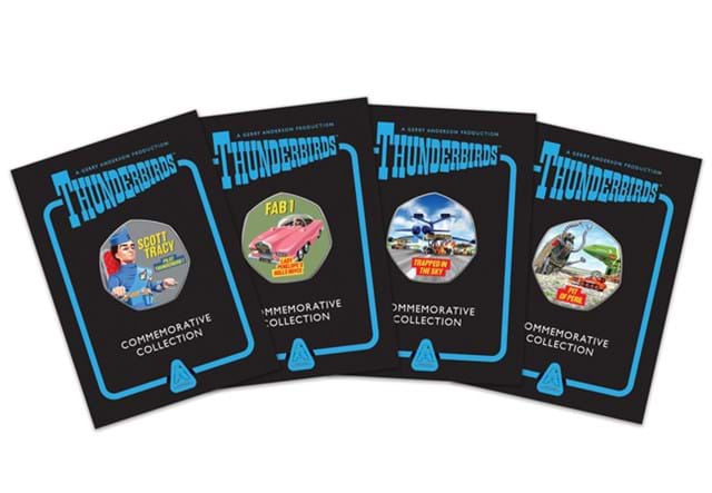 Thunderbirds Medals All Rev In Blister Card