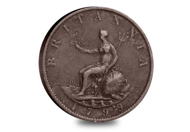 George III Halfpenny Rev
