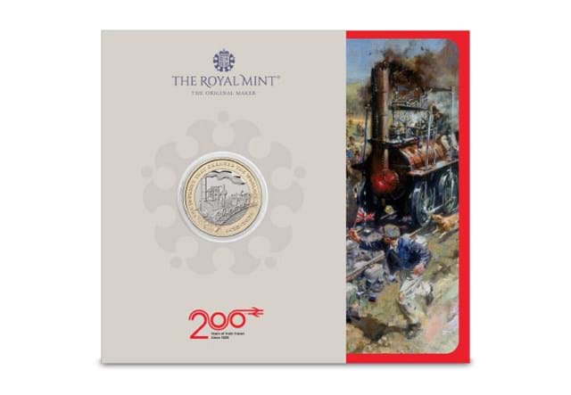 2025 UK 200 Years Of The Modern Railway BU Coin £2 Product Images 3