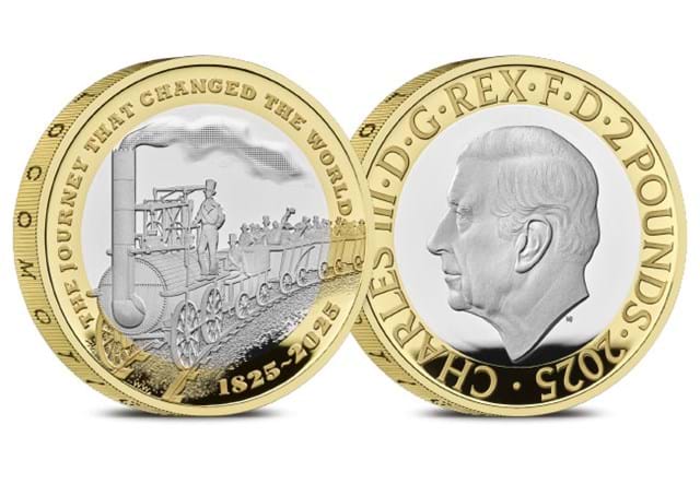 2025 UK 200 Years Of The Modern Railway Silver Coin £2 Product Images 7