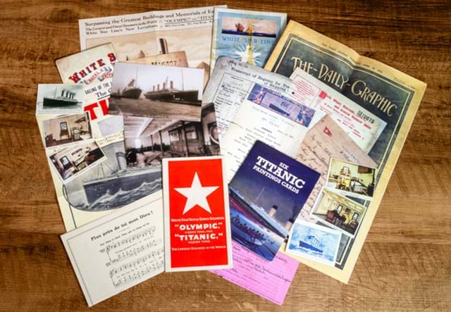 Titanic Memorabilia Collection