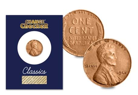 Original US shell-case penny minted during the Second World War from copper extracted from shell-cases. This coin has been specially encapsulated for generations to come.