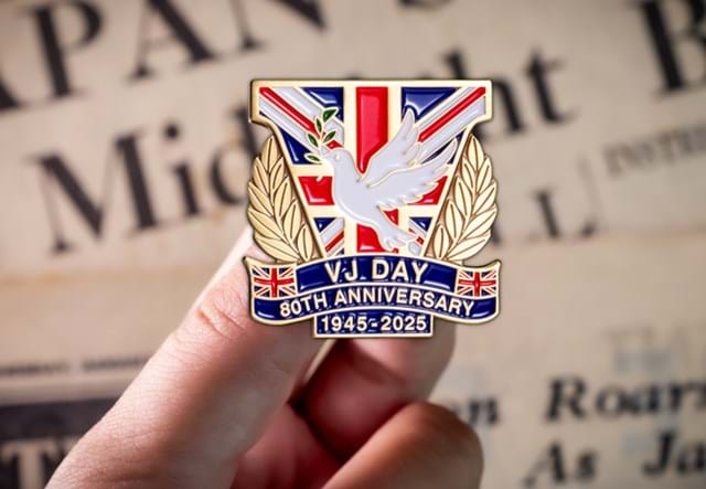 VJ Day Pin Badge Lifestyle 03
