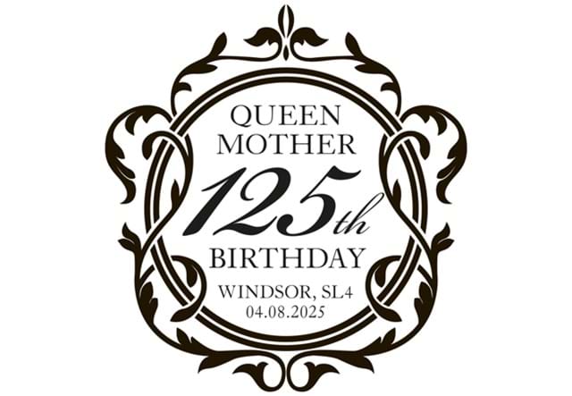 Queen Mother 125Th Birthday Presentation Cover Postmark Images AT 3