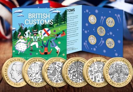 Discover five wonderfully eccentric British traditions, now celebrated on a limited-edition £2 coin set. Brilliant Uncirculated quality, just 2,025 sets worldwide — secure yours today!