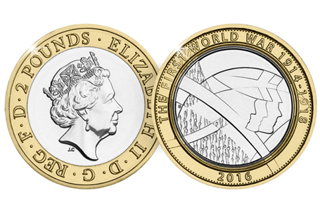 To commemorate the 100th anniversary of WWI The Royal Mint issued a £2 coin featuring The Army. Encapsulated in official Change Checker packaging.