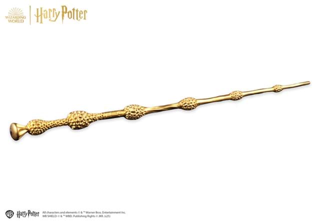 2025 Harry Potter 3D Golden Elder Wand Rev