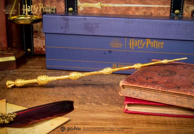 2025 Harry Potter 3D Golden Elder Wand Lifestyle 01