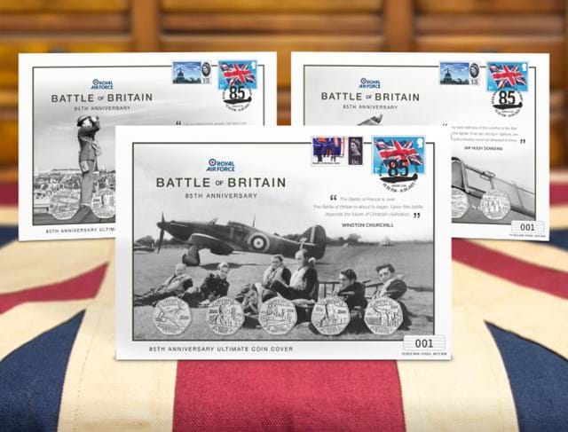 2025 Battle Of Britiain 85Th Anniversary Spitfire Gold Ultimate 50P Pnc Covers Product Images 1