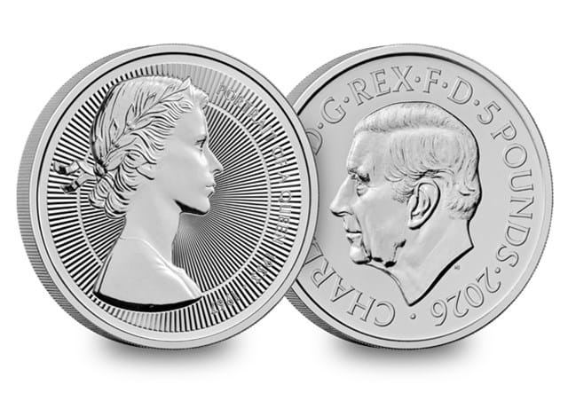 2026 UK Portraits Of Queen Elizabeth II BU £5 Launch 1
