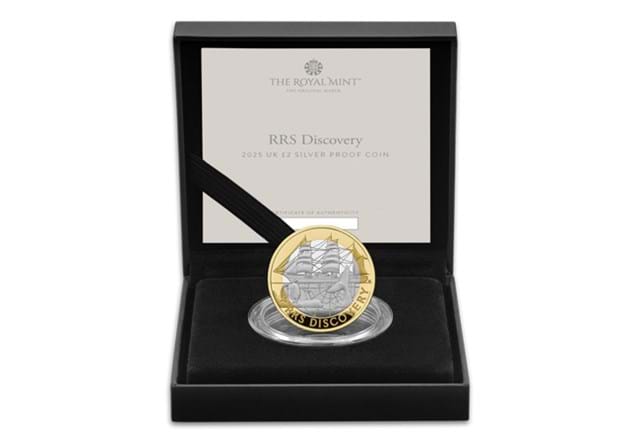 UK 2025 RRS Discovery £2 Coin Range Digital Assets CL 5