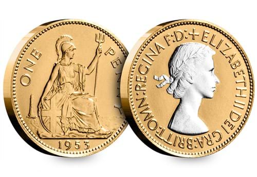 QEII Centenary Penny OBV REV