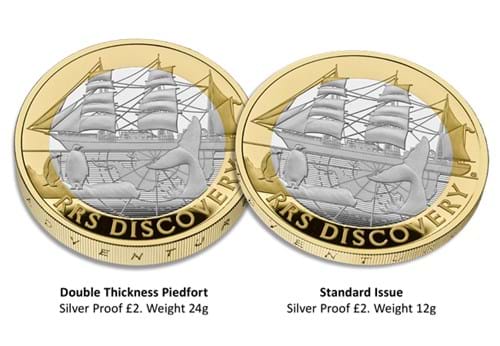 UK 2025 RRS Discovery £2 Coin Range Digital Assets CL 15B