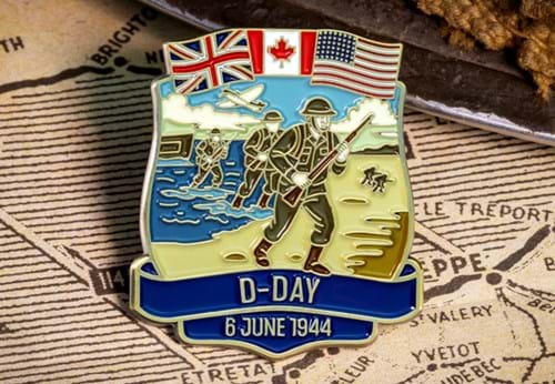 D Day Pin Badge Lifestyle 02
