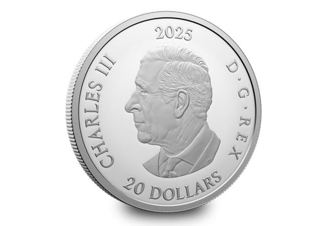 Canada 2025 Dear Santa Black Light Fine Silver Coin CL 4