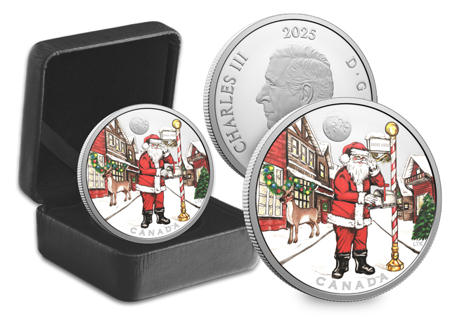 TRANSFORMS UNDER BLACK LIGHT: The Canada 2025 Dear Santa Fine Silver C