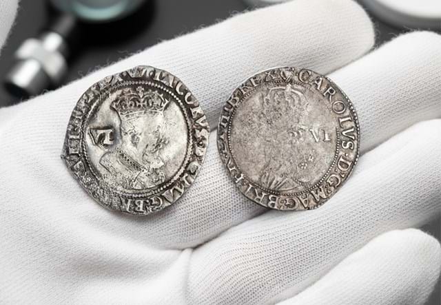 James Charles I Sixpence In Glove